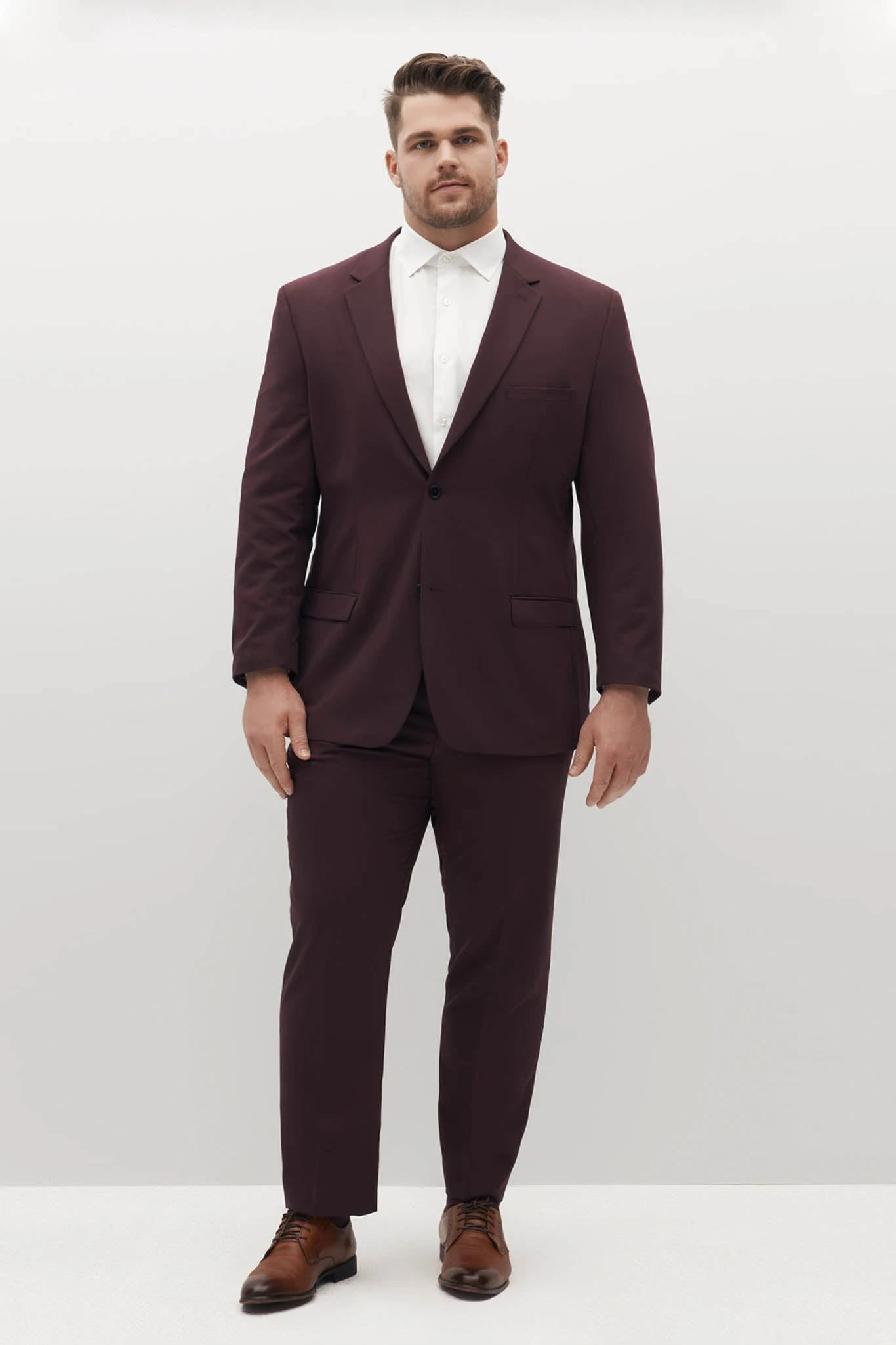 Burgundy Suit Pants By SuitShop