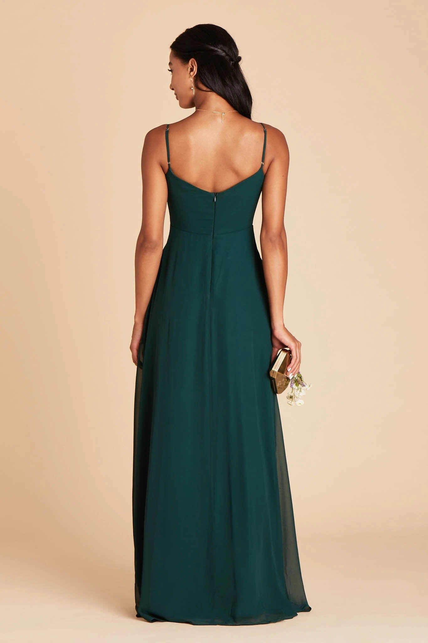 Devin Convertible Dress - Emerald - Image 15