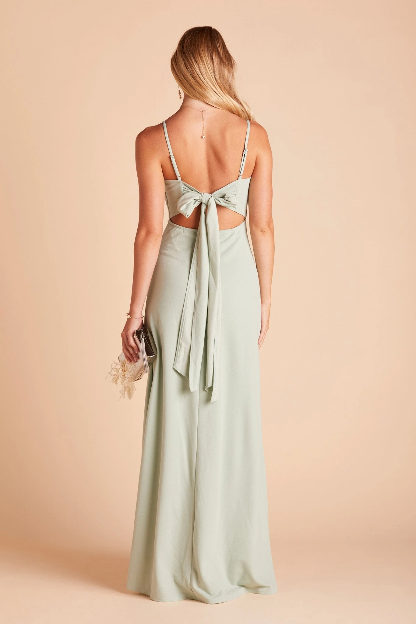 Benny Crepe Dress - Sage - Image 8
