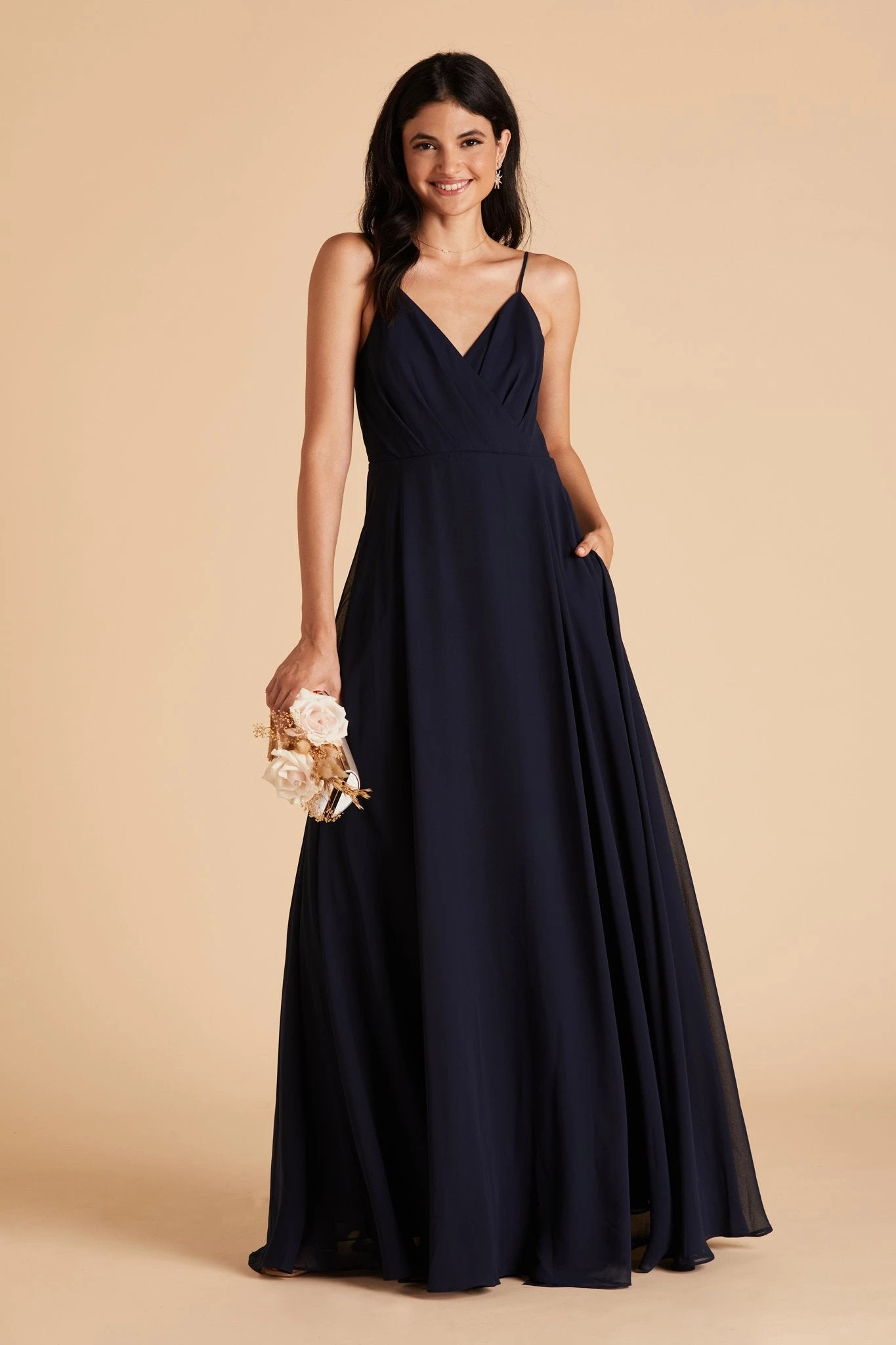 Kaia Dress - Navy - Image 6