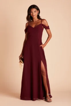Devin Convertible Dress - Cabernet