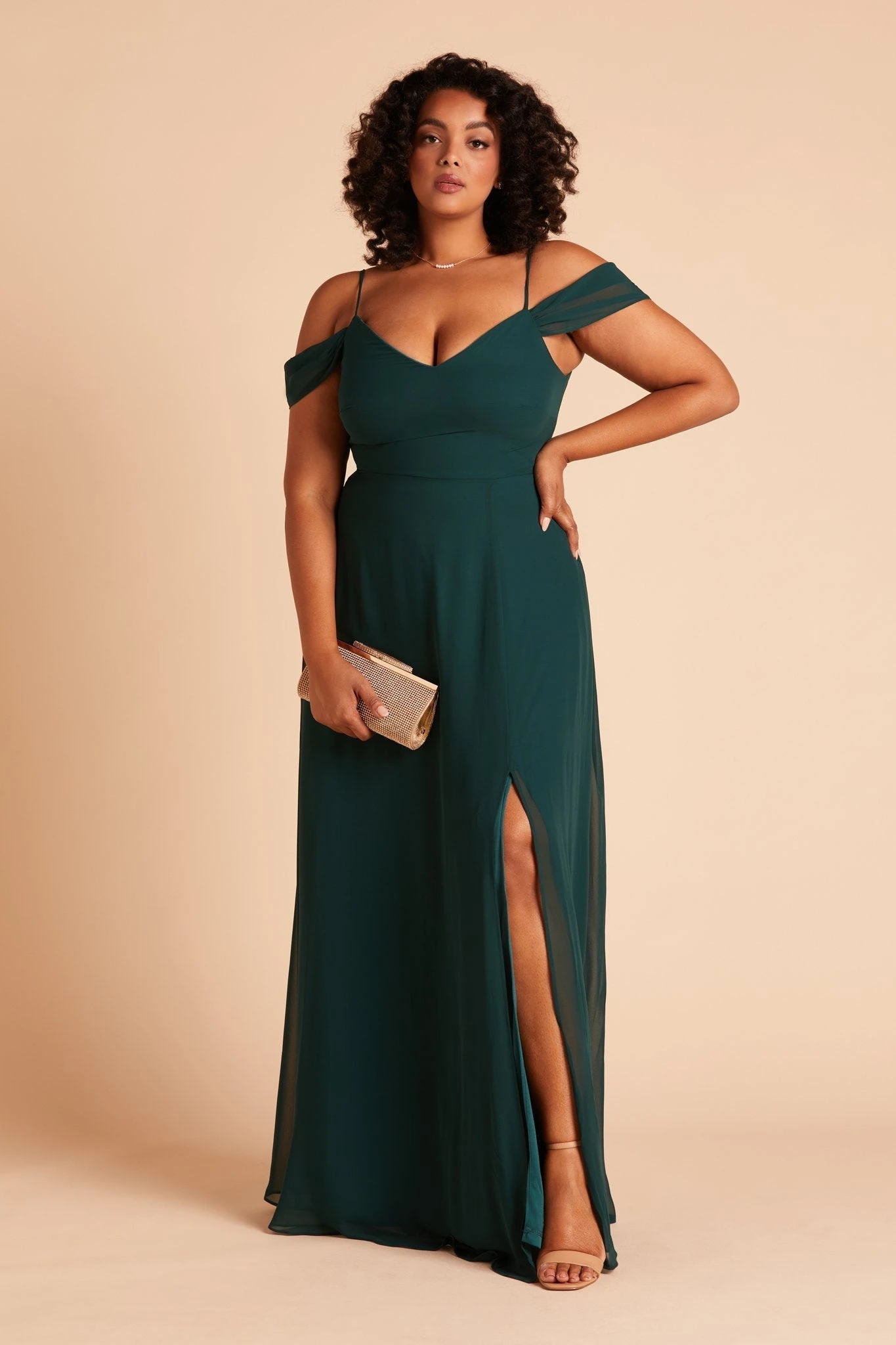 Devin Convertible Dress - Emerald - Image 20