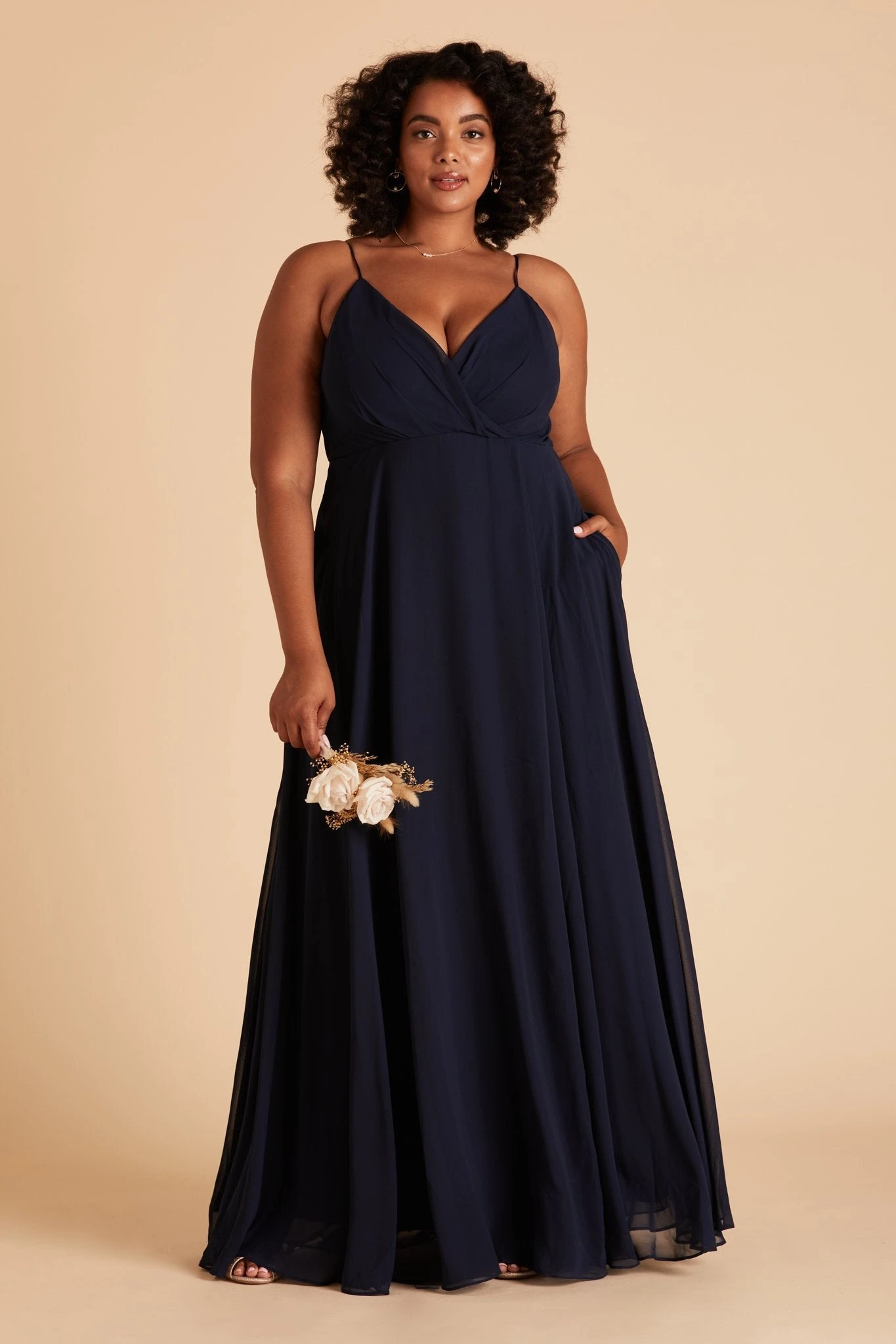 Kaia Dress - Navy - Image 12