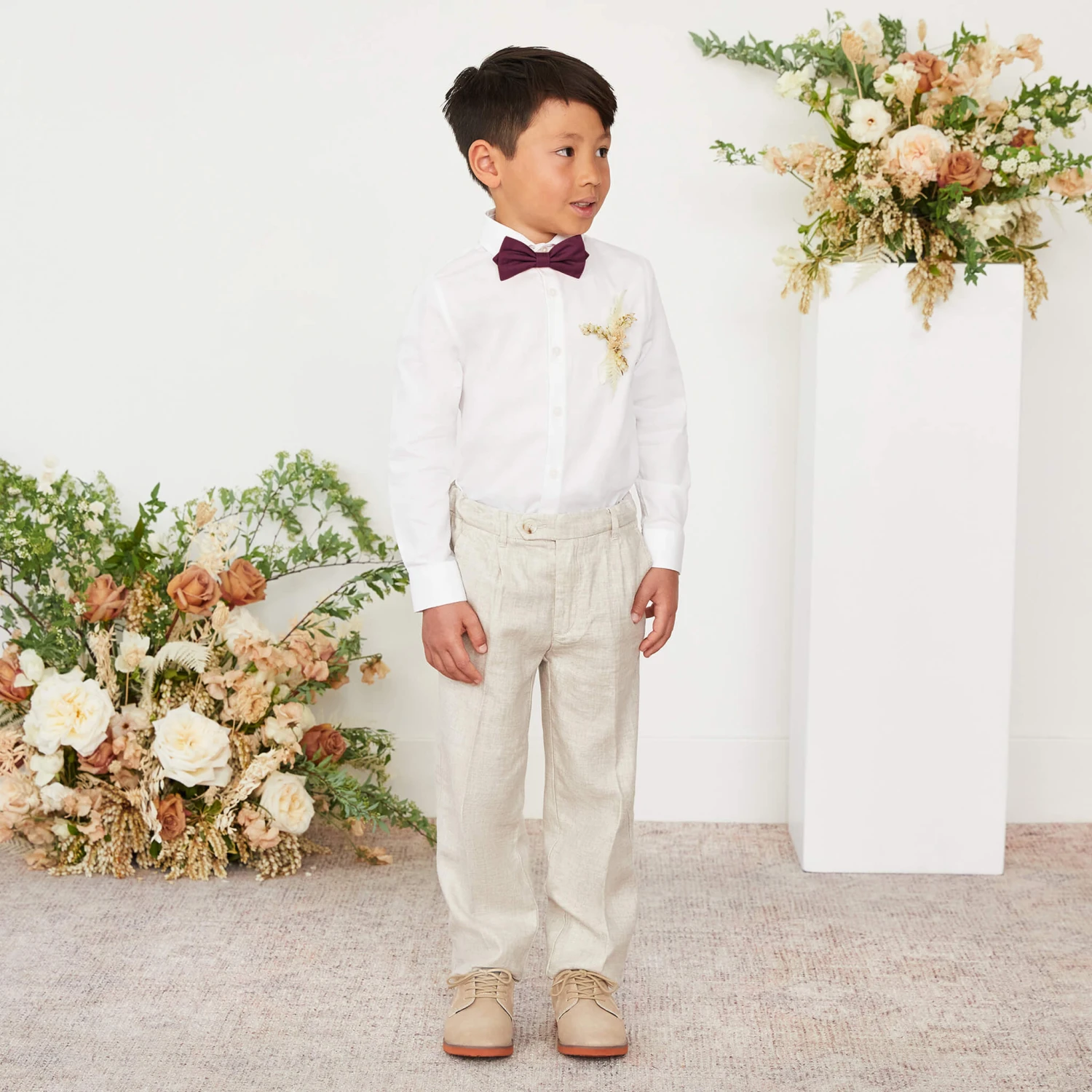 Harry Bow Tie - Cabernet - Image 4