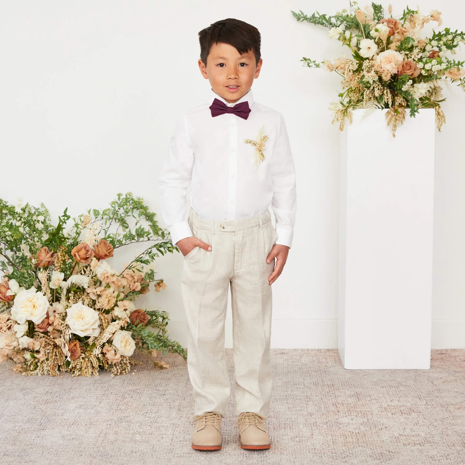 Harry Bow Tie - Cabernet - Image 2