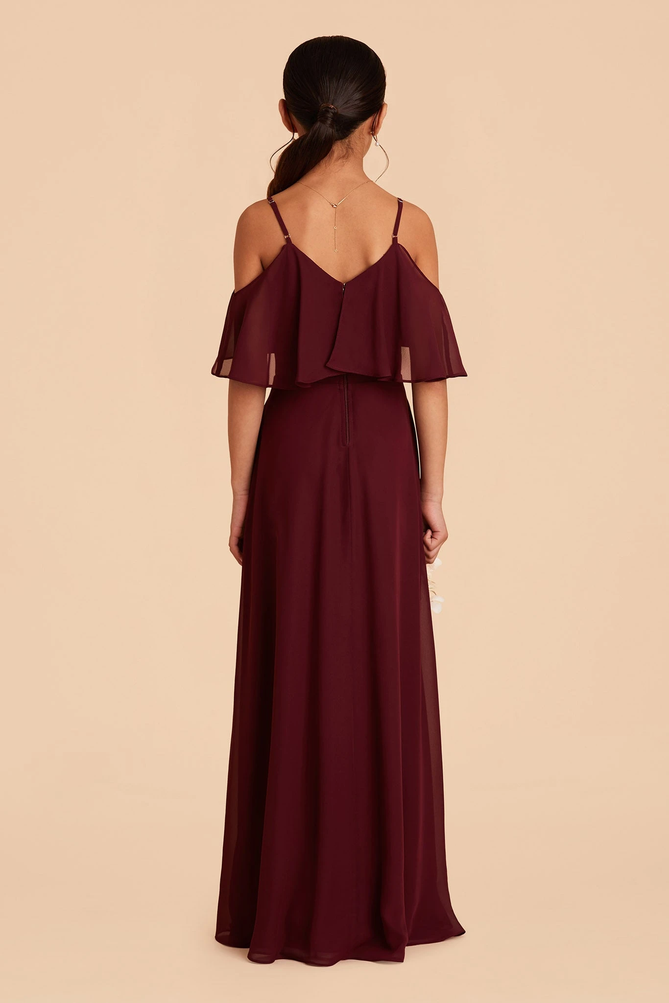 Janie Convertible Junior Dress - Cabernet - Image 14