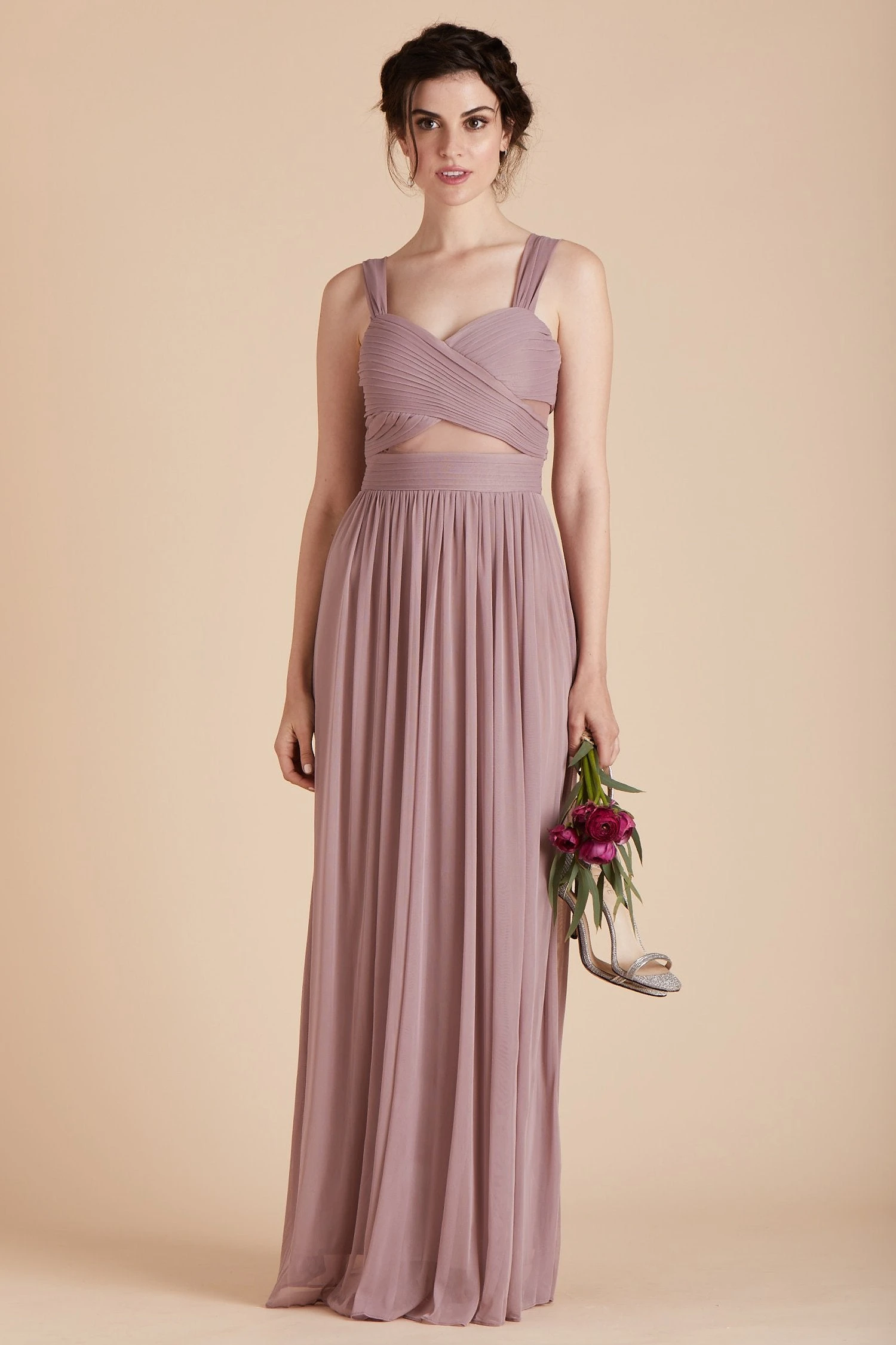 Elsye Dress - Mauve - Image 3