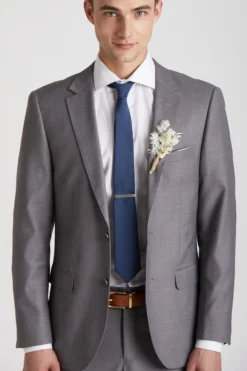 Simon Necktie - Slate Blue