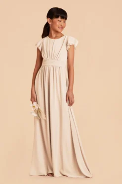 Celine Junior Dress - Champagne