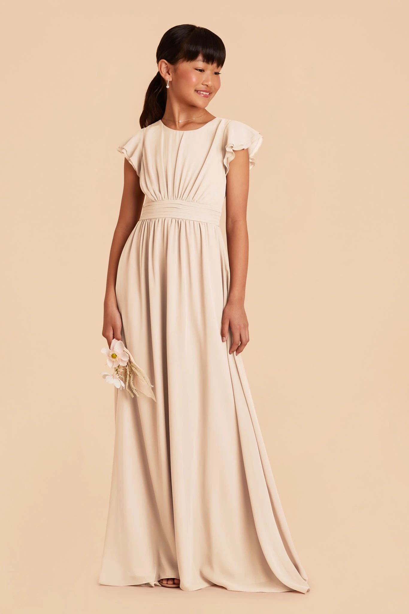 Celine Junior Dress - Champagne