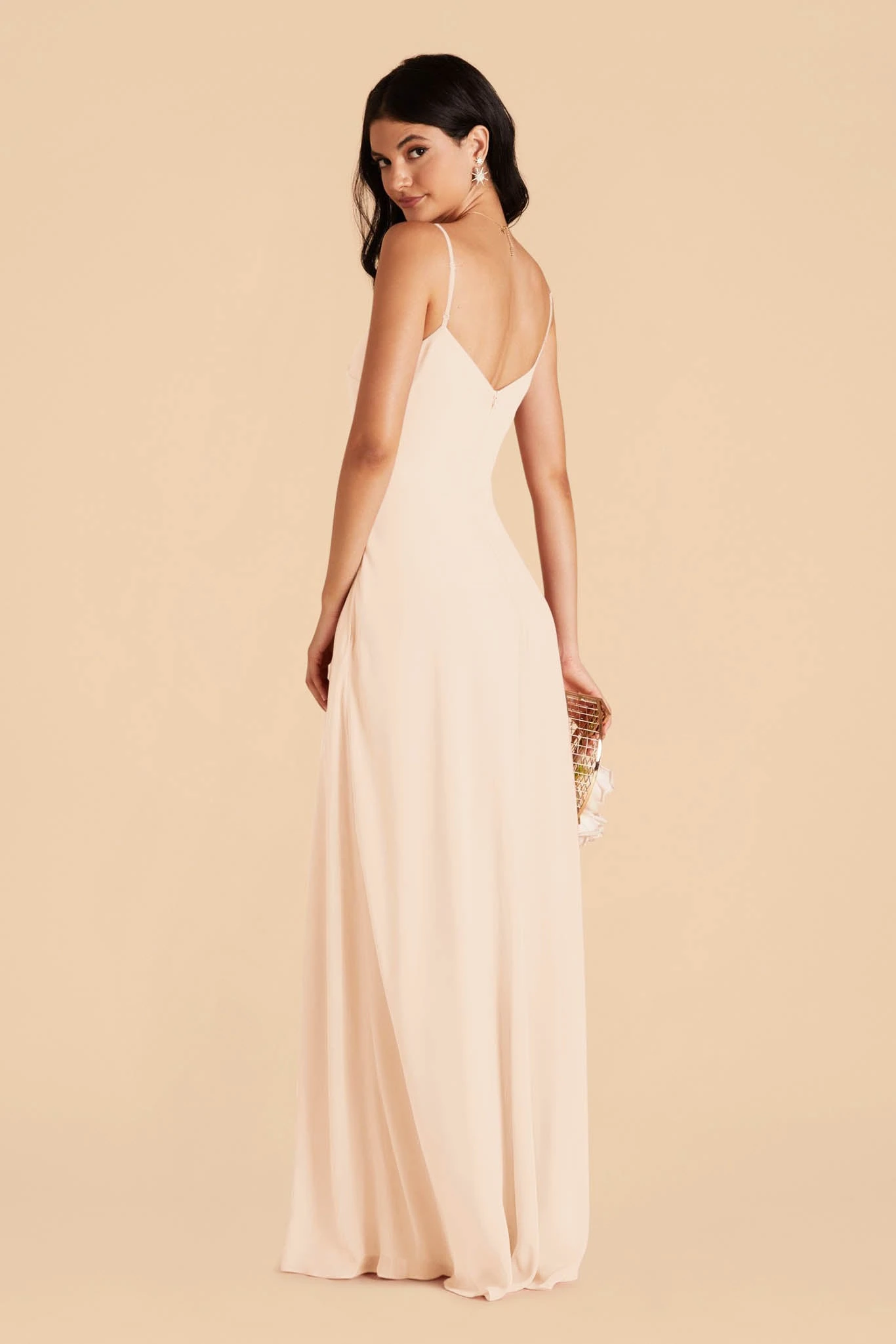 Devin Convertible Dress - Champagne - Image 9