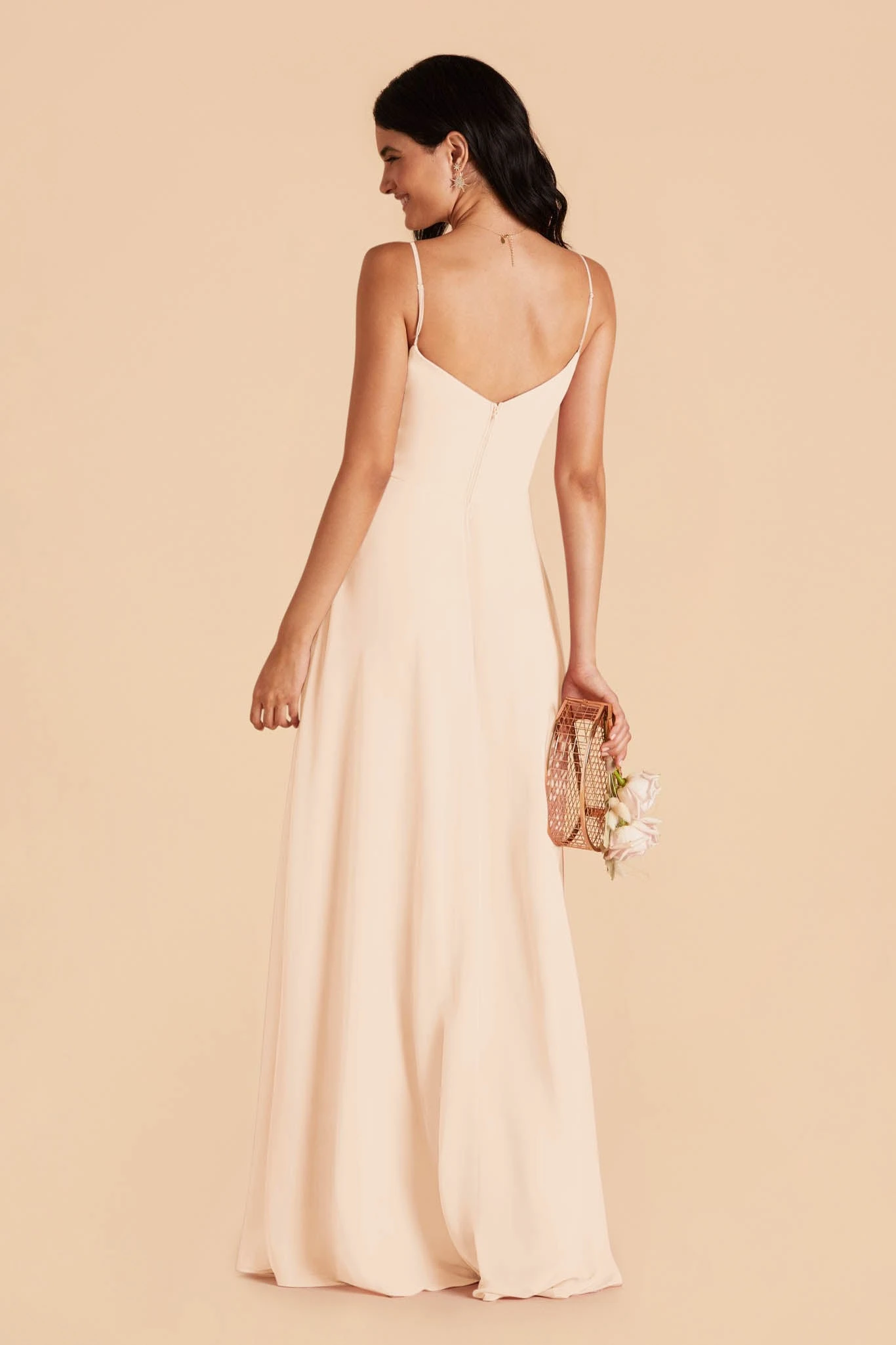 Devin Convertible Dress - Champagne - Image 7