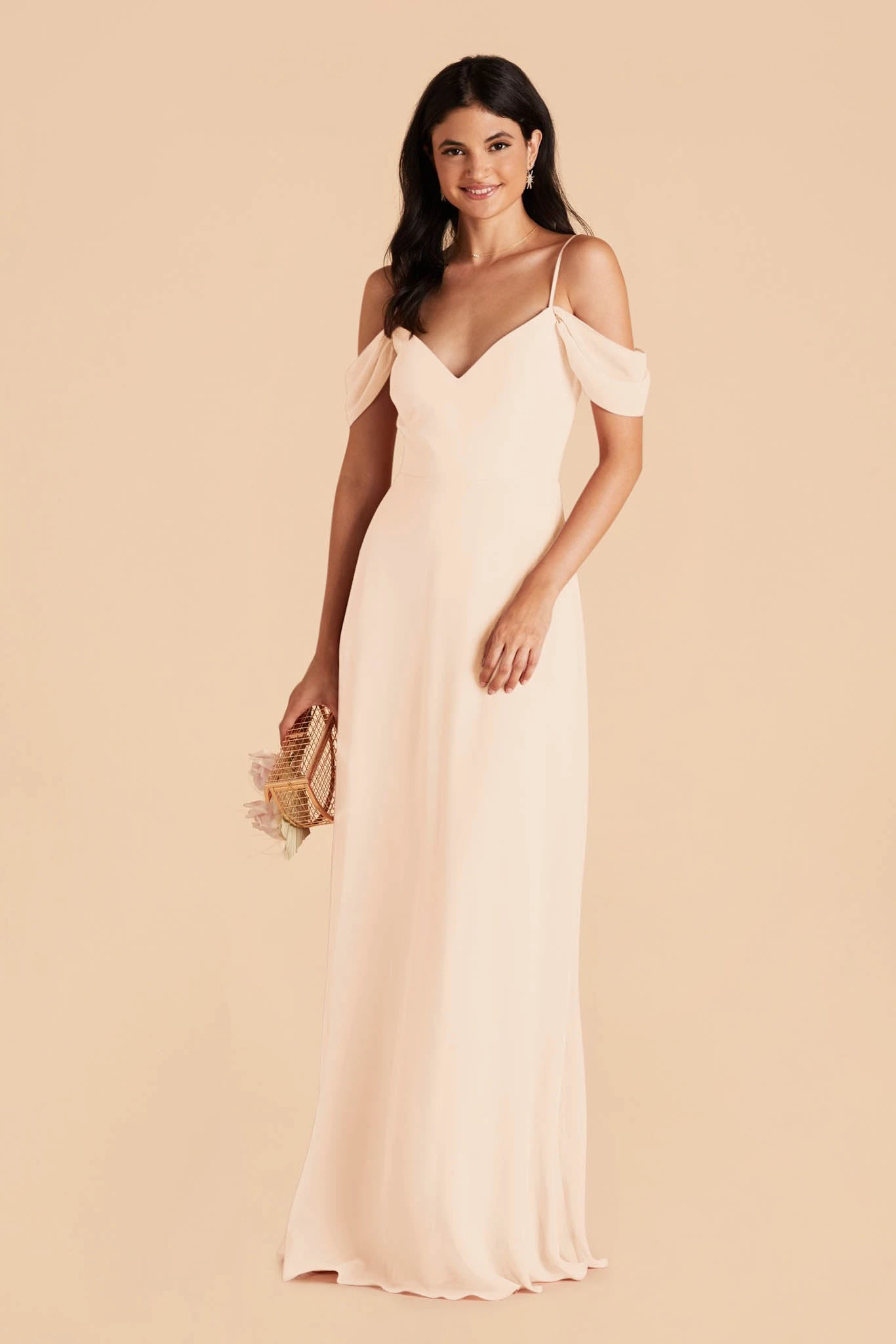 Devin Convertible Dress - Champagne - Image 8