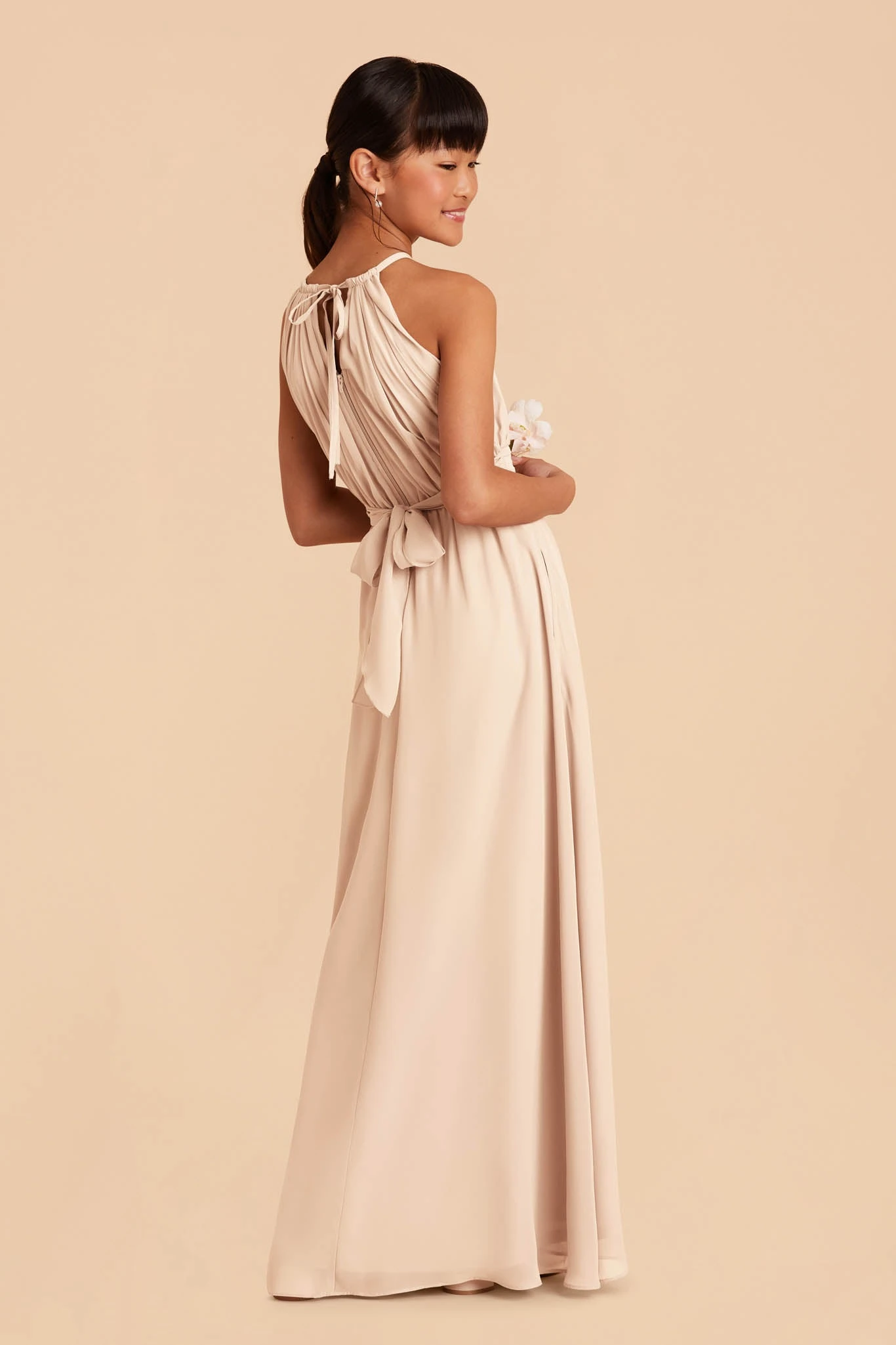 Sienna Junior Dress - Champagne - Image 4