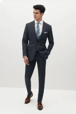 Charcoal Gray Suit By SuitShop