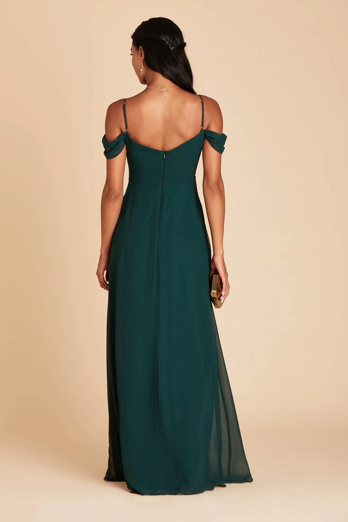 Devin Convertible Dress - Emerald - Image 16