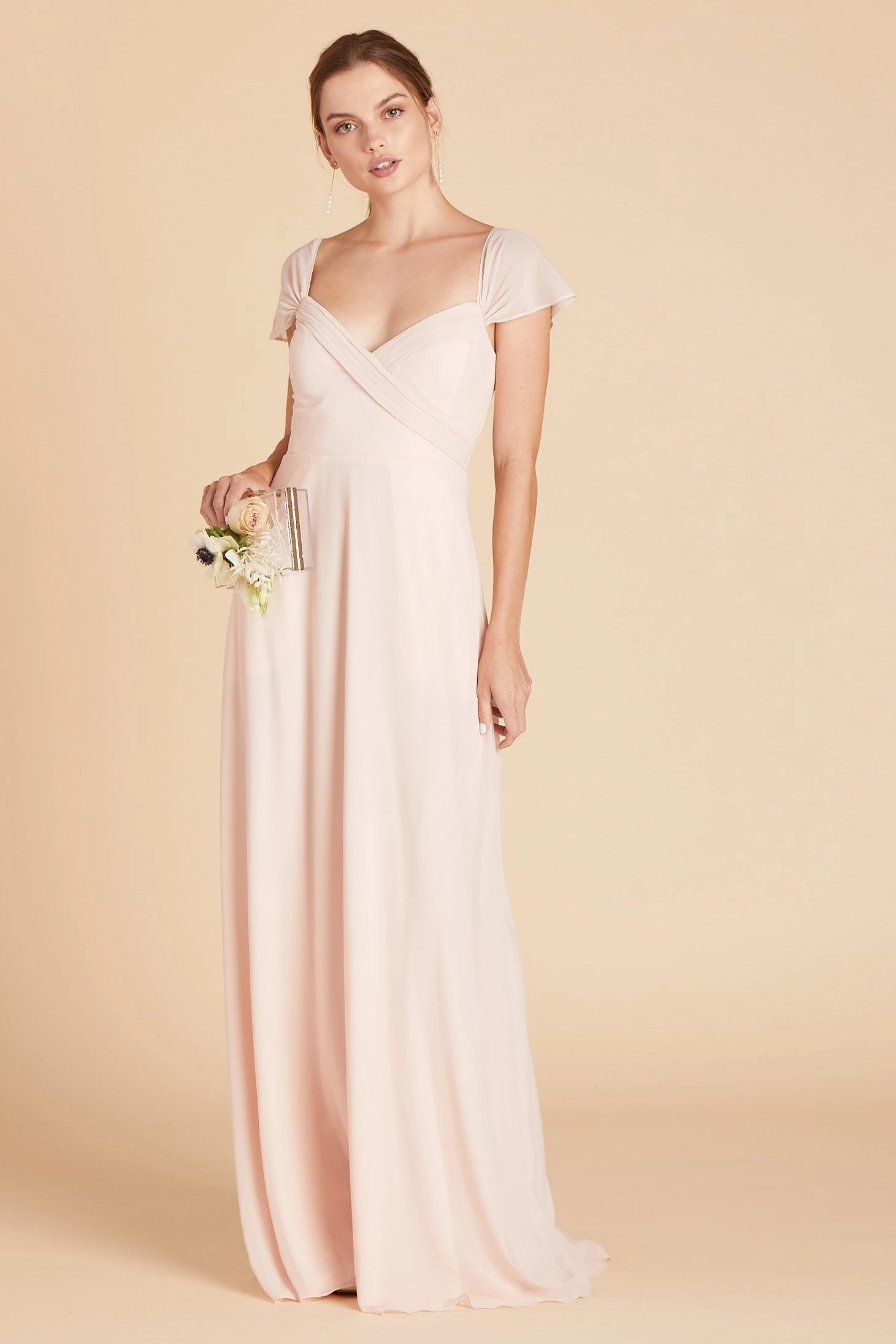 Spence Convertible Dress - Pale Blush - Image 15