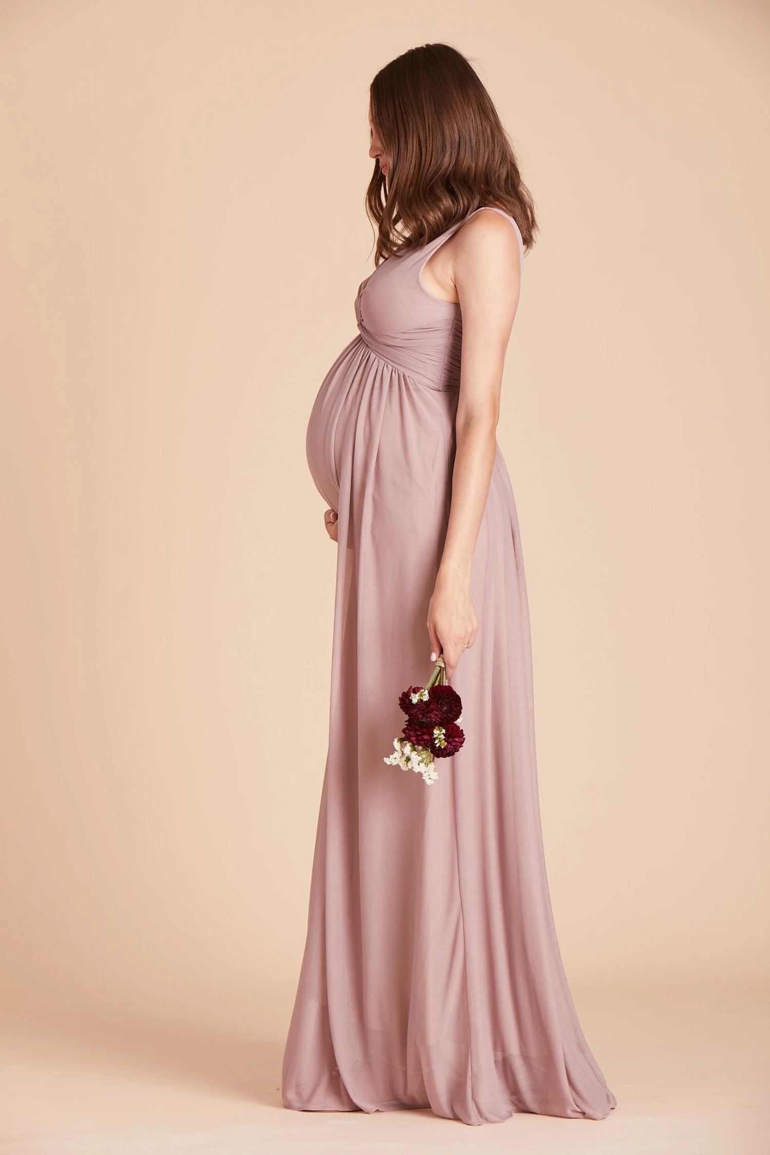 Lianna Dress - Mauve - Image 10
