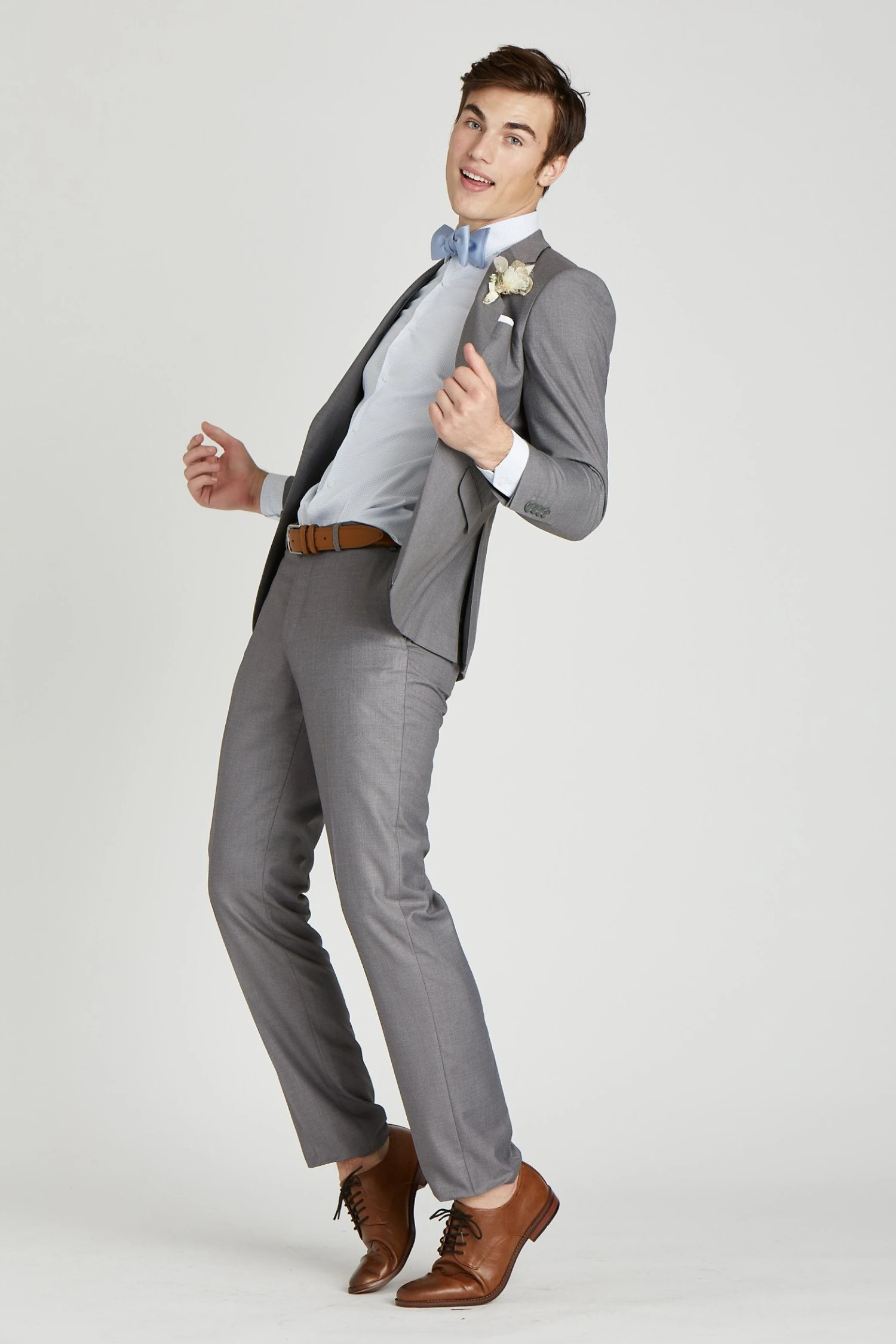 Daniel Bow Tie - Dusty Blue - Image 6