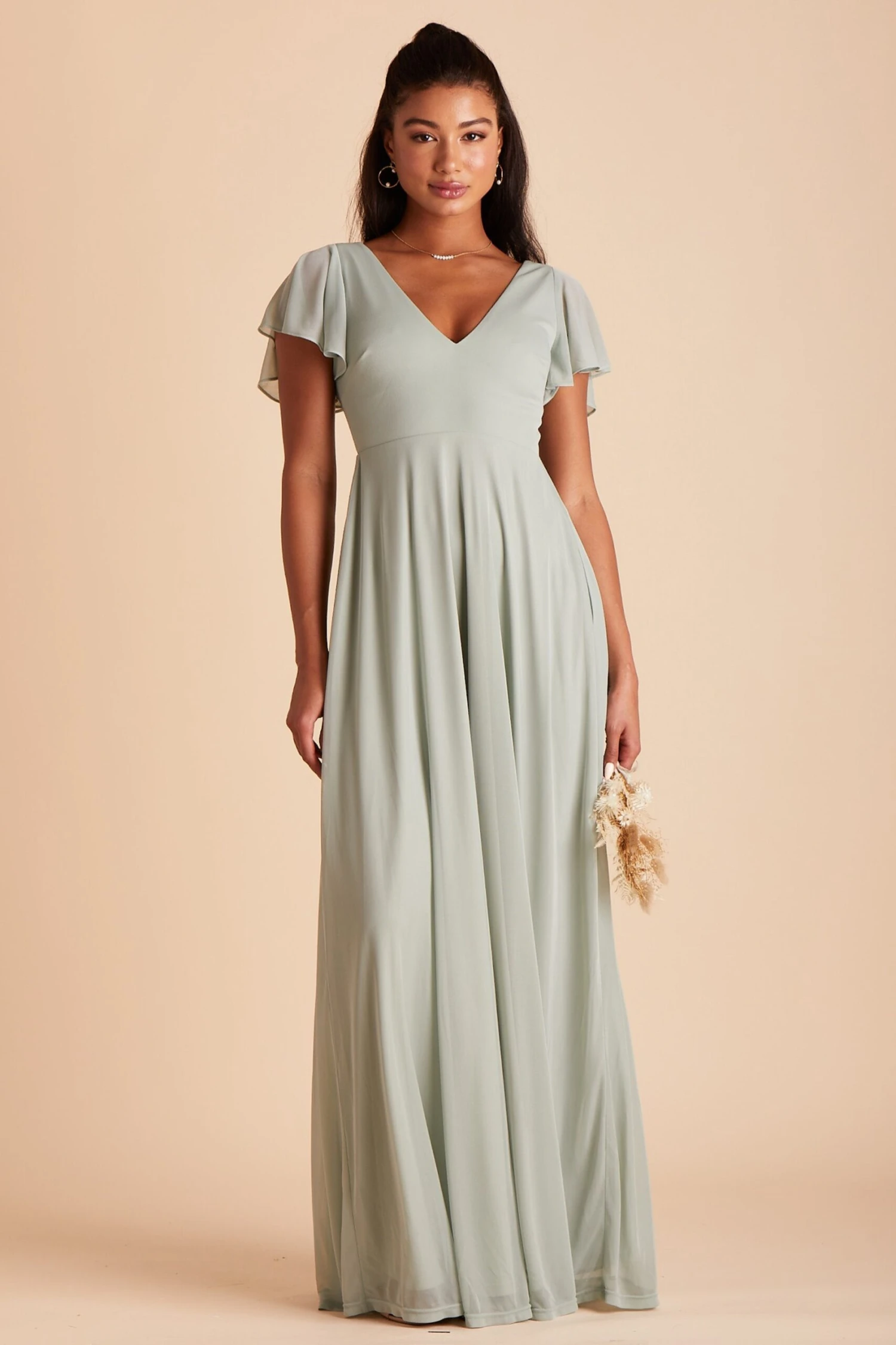 Hannah Dress - Sage - Image 4