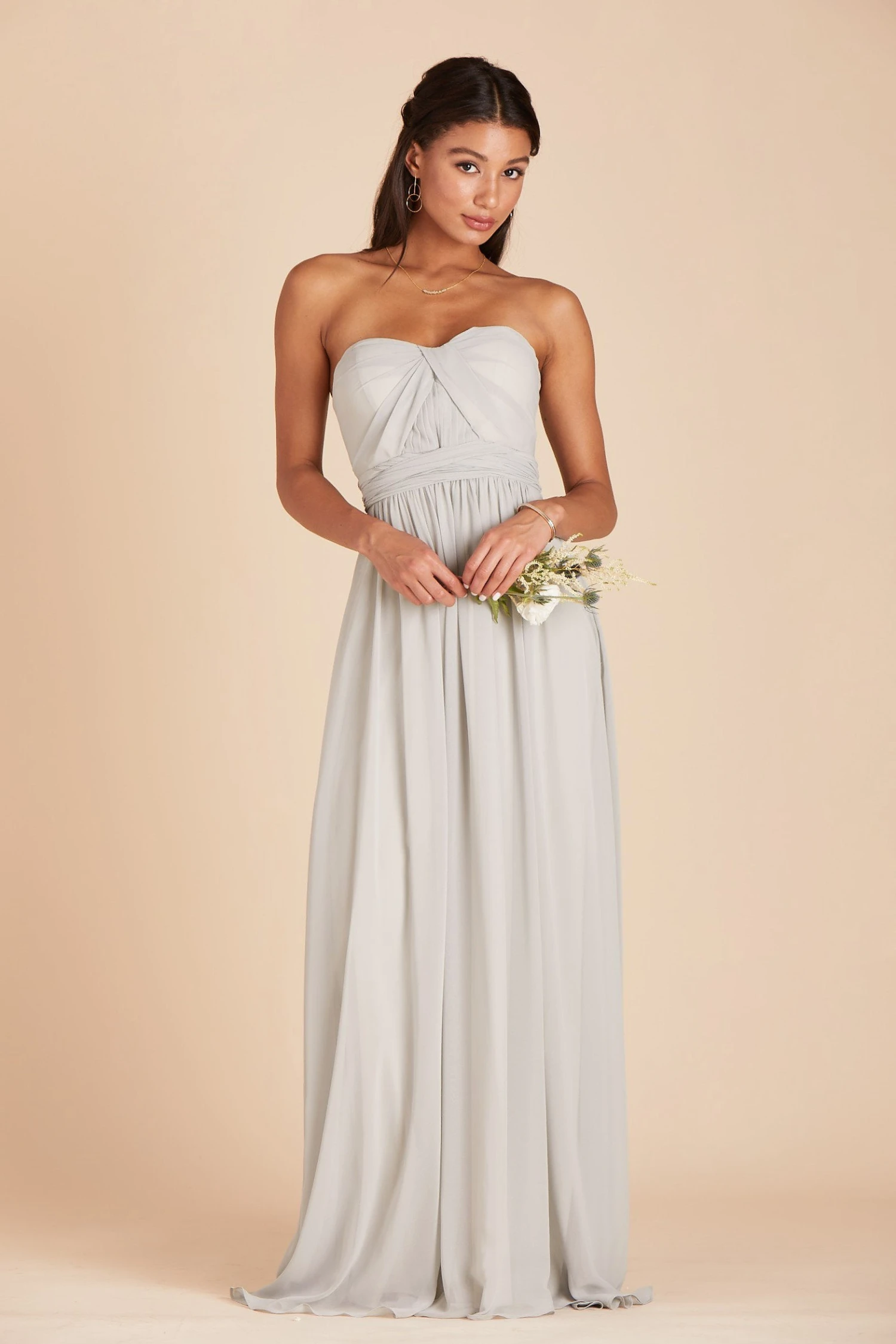 Grace Convertible Dress - Dove Gray - Image 9