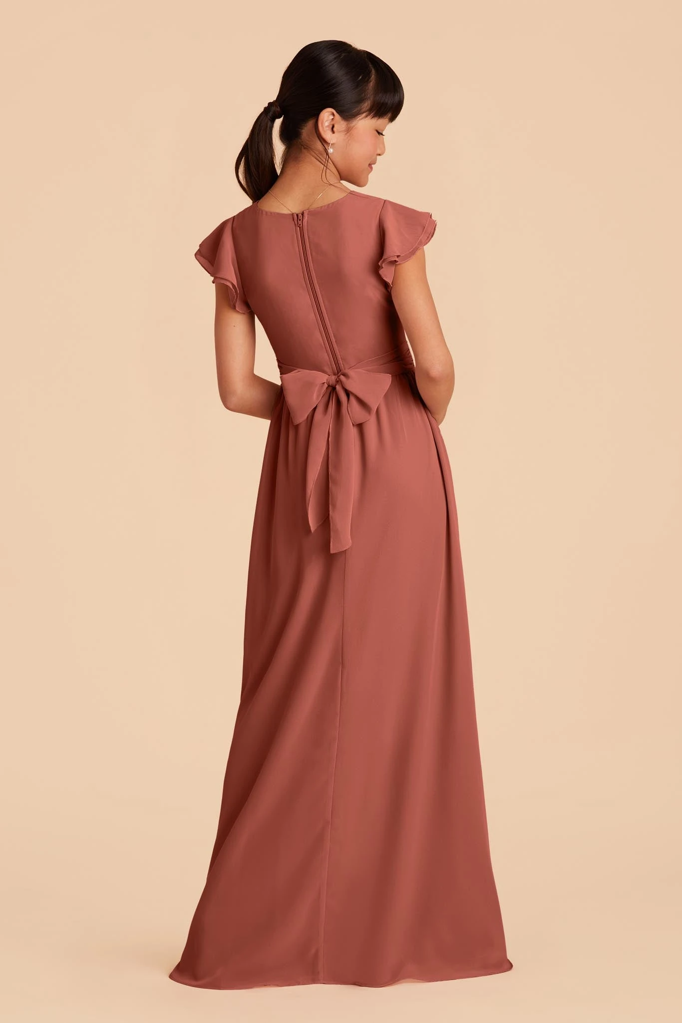 Celine Junior Dress - Desert Rose - Image 2