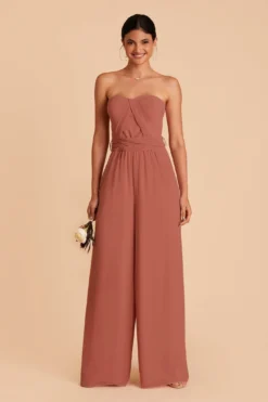 Gigi Convertible Jumpsuit - Desert Rose