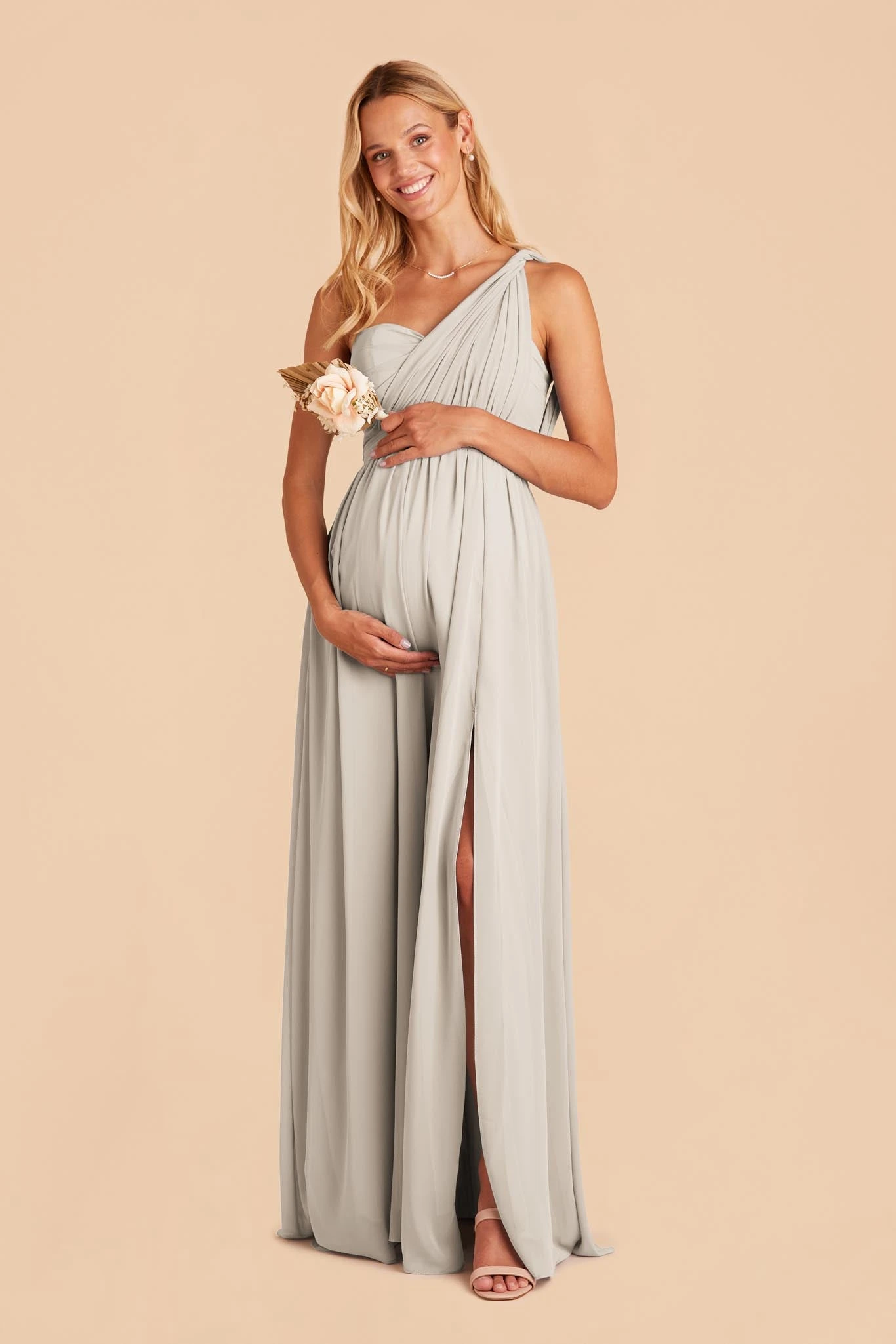 Grace Convertible Dress - Dove Gray - Image 5