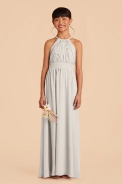 Sienna Junior Dress - Dove Gray