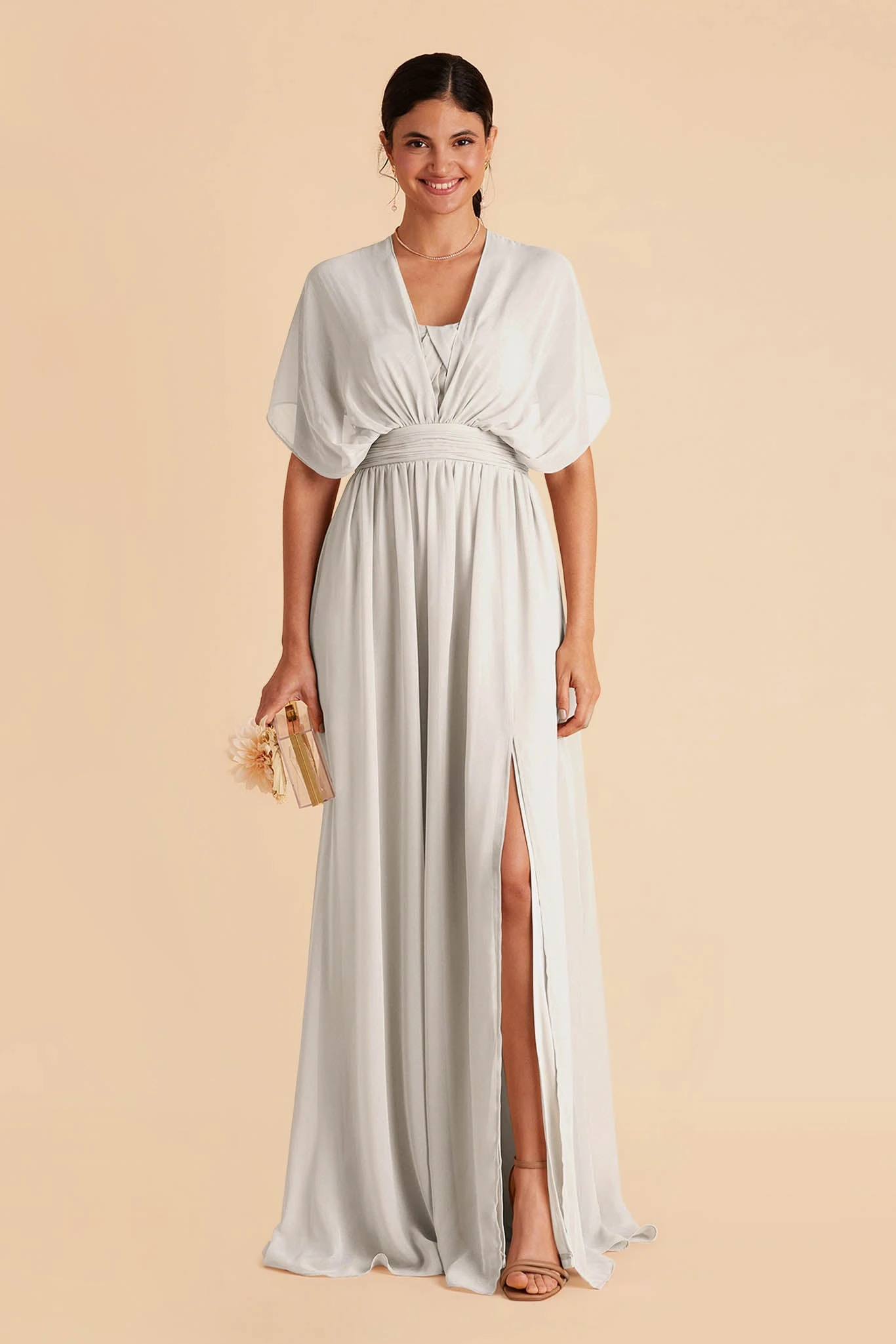 Grace Convertible Dress - Dove Gray - Image 7