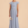 Celine Junior Dress - Dusty Blue
