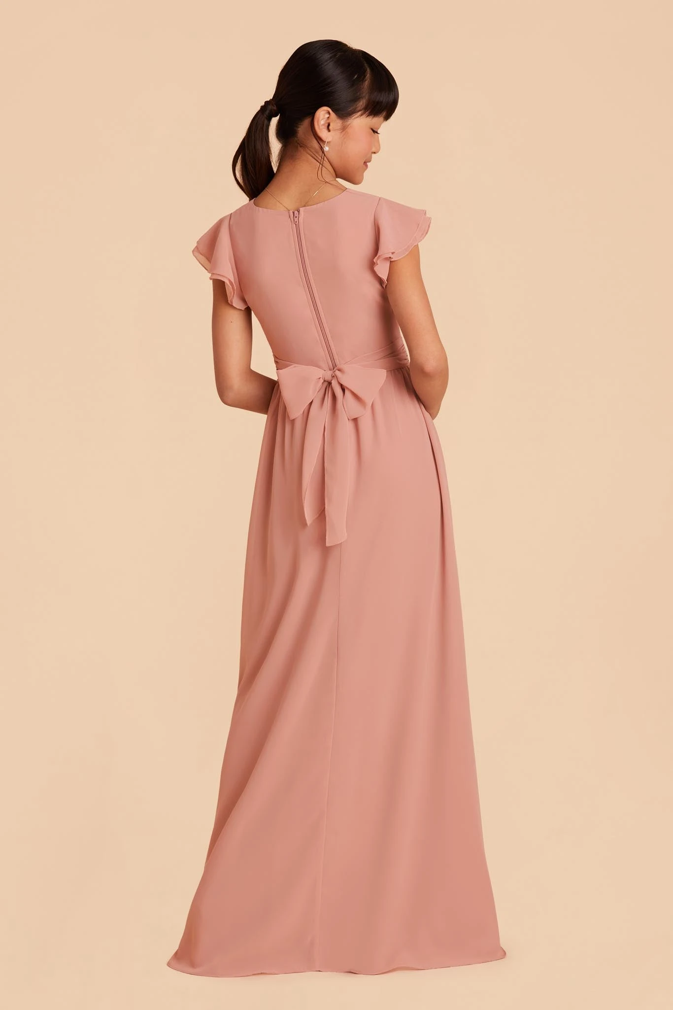 Celine Junior Dress - Dusty Rose - Image 4