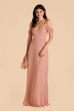 Devin Convertible Dress - Dusty Rose