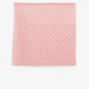 Didi Pocket Square - Dusty Rose Dot