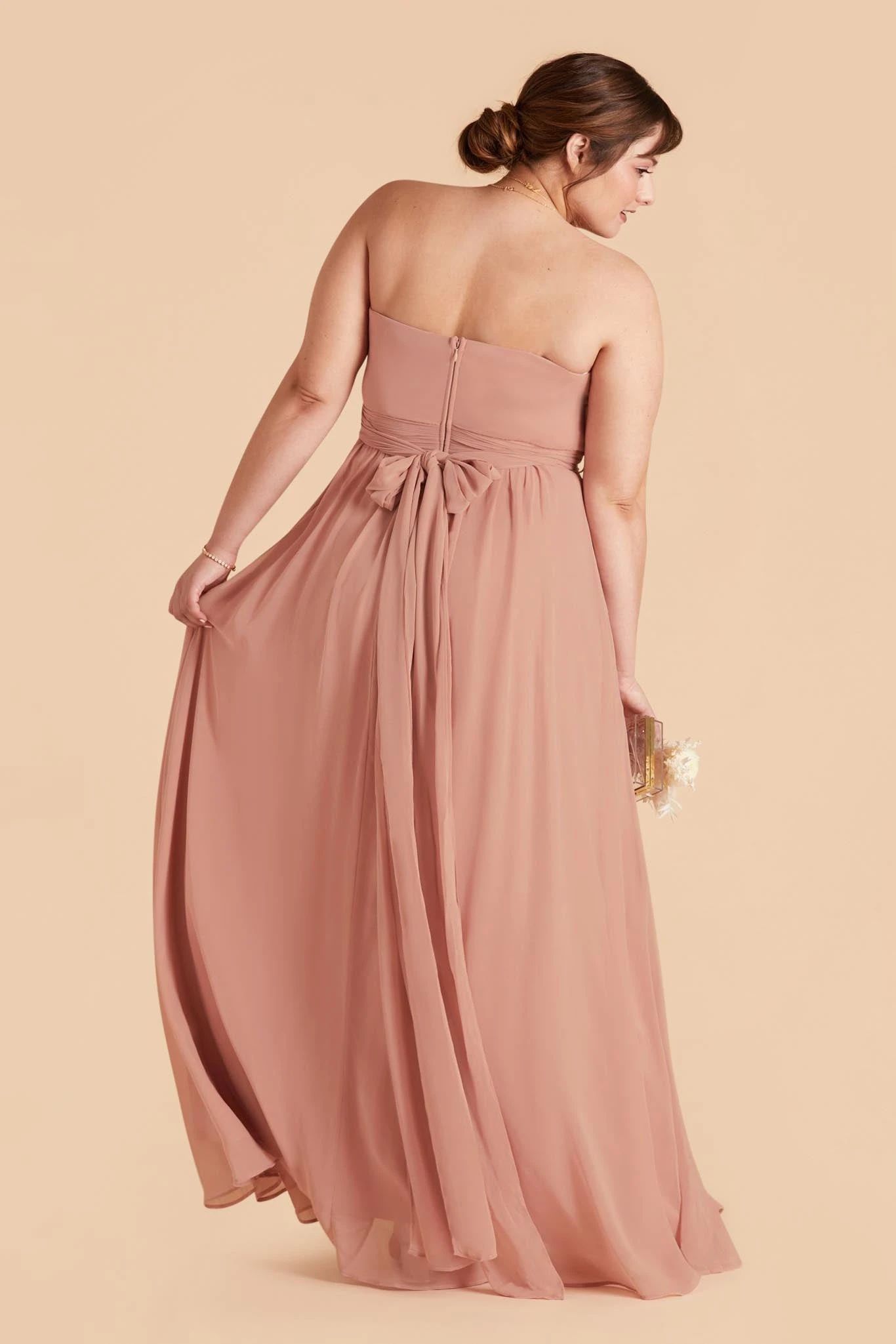 Grace Convertible Dress - Dusty Rose - Image 7
