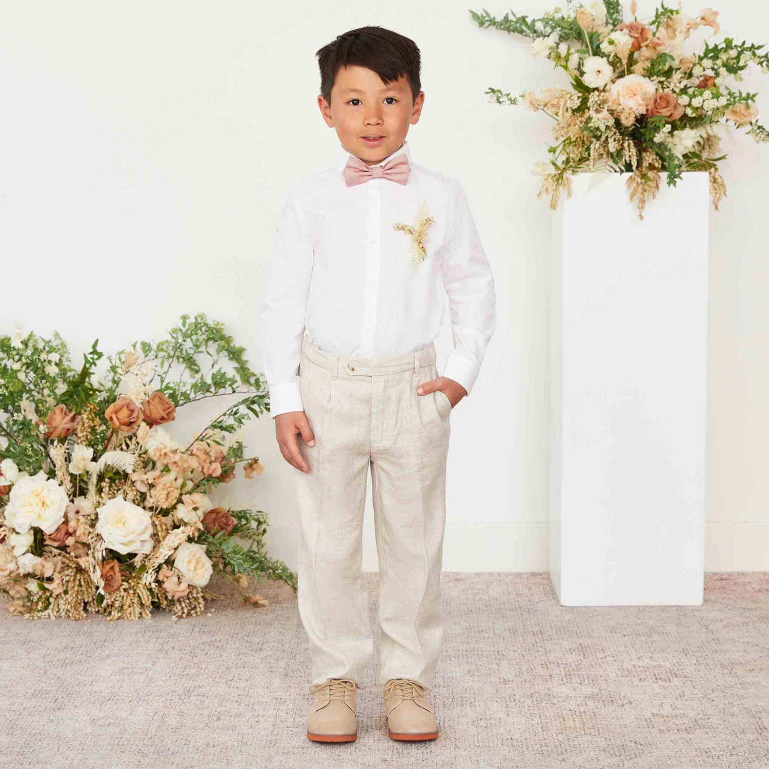 Harry Bow Tie - Dusty Rose - Image 4