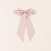 Liz Flower Girl Sash - Dusty Rose