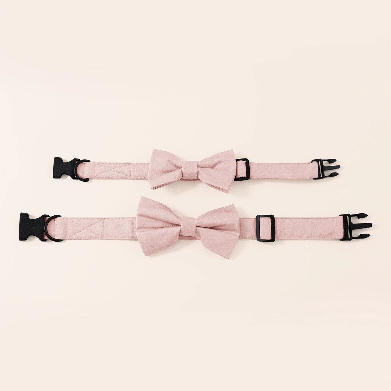 Sadie Dog Bow Tie Collar - Dusty Rose - Image 3