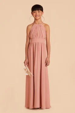 Sienna Junior Dress - Dusty Rose