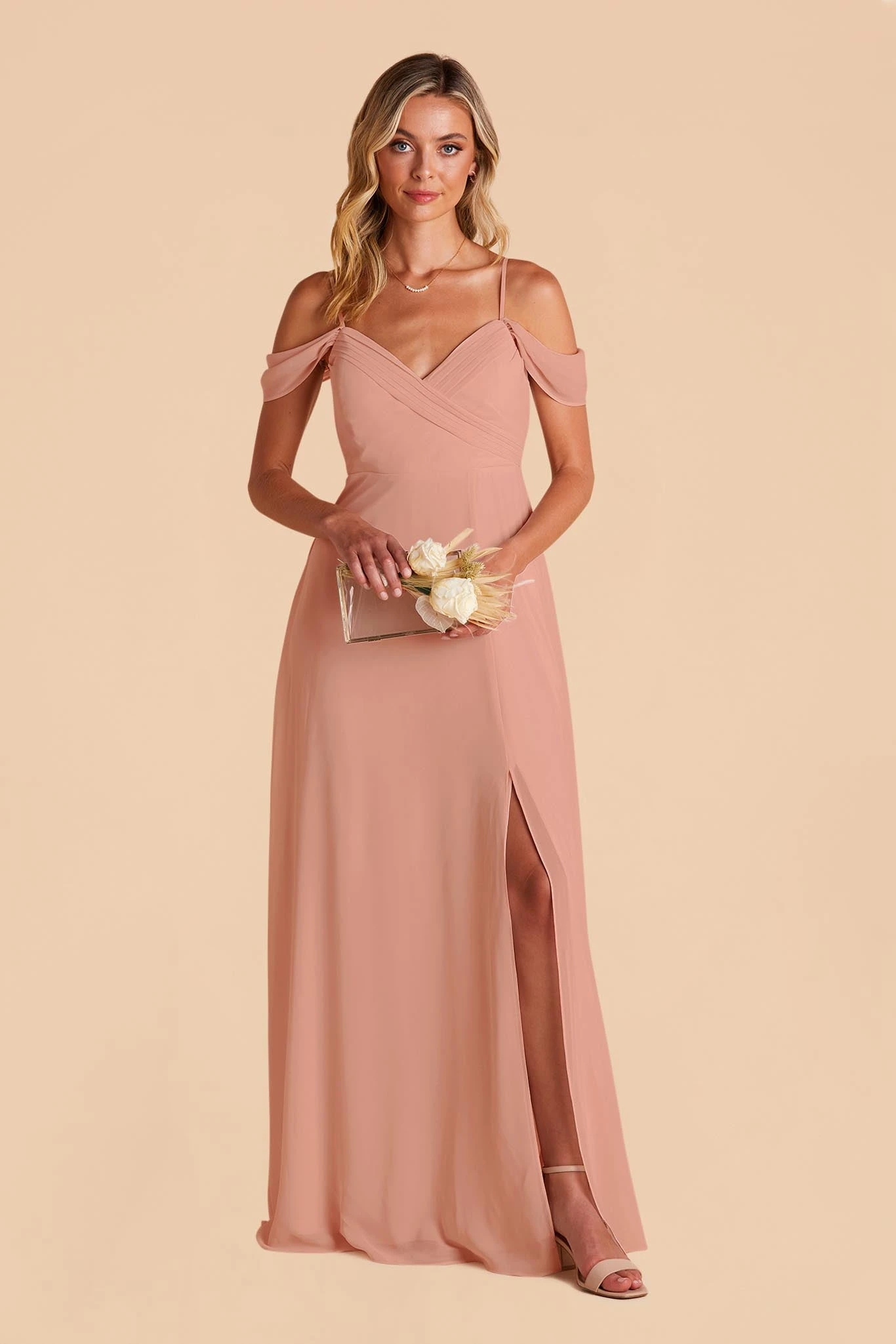 Spence Convertible Dress - Dusty Rose - Image 4