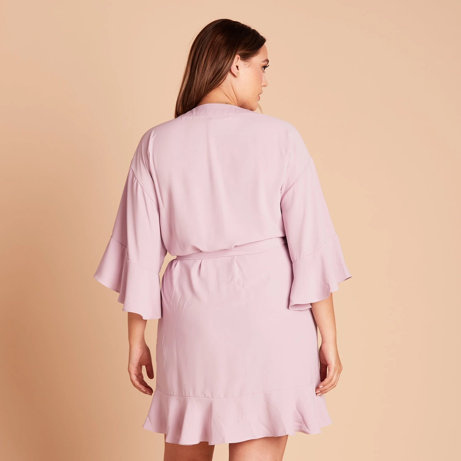 Kenny Ruffle Robe - Lavender - Image 10
