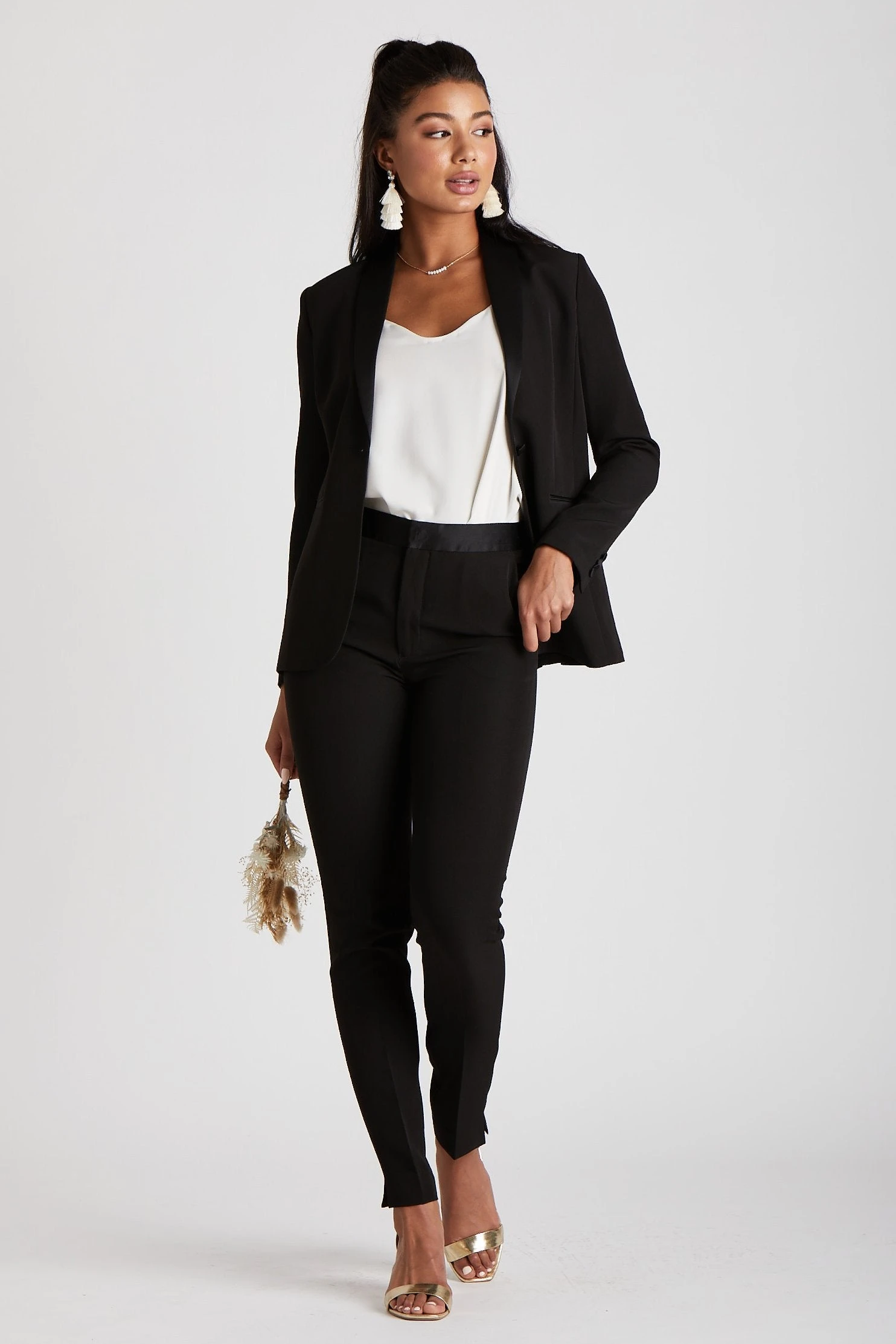 Women's Black Tuxedo By SuitShop - Image 3
