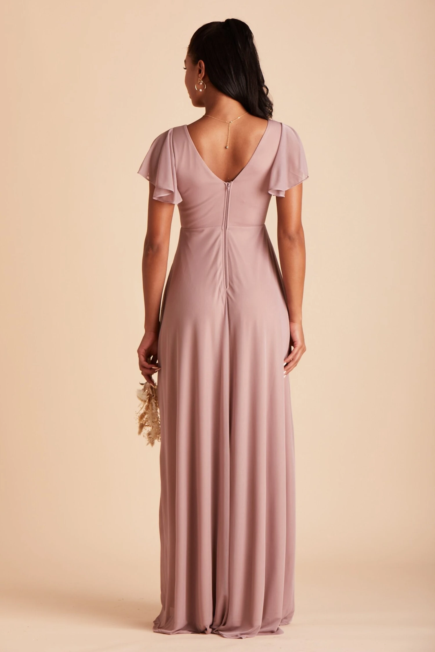 Hannah Dress - Mauve - Image 9
