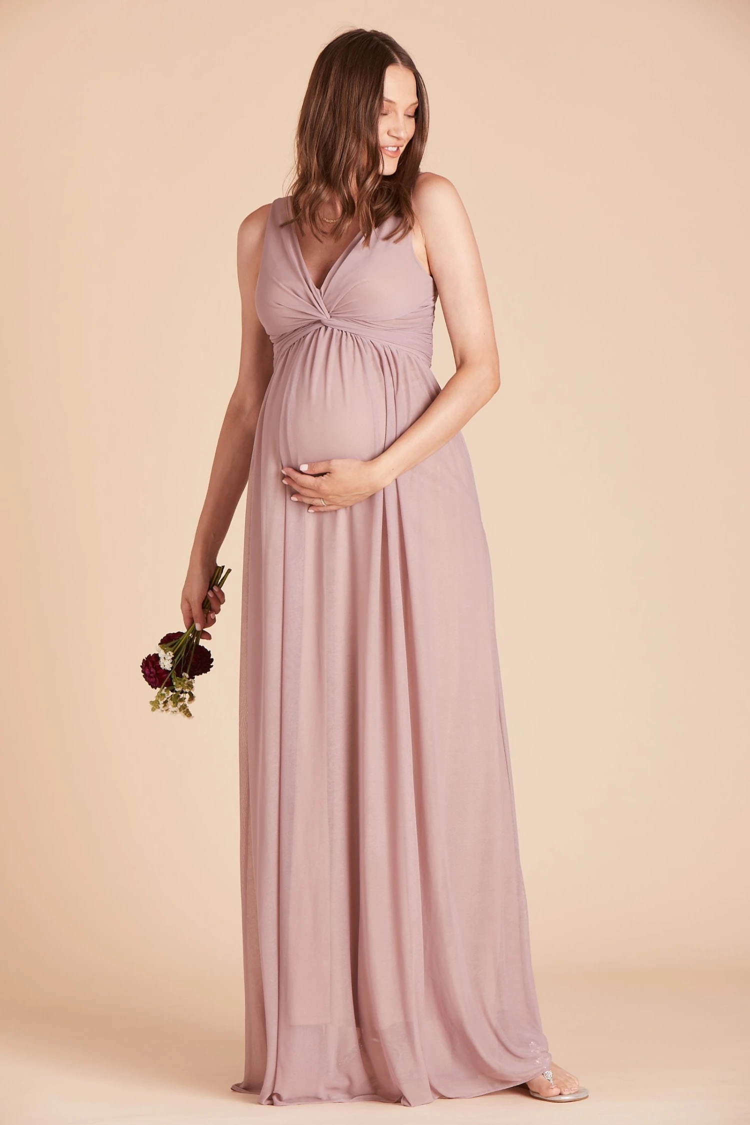 Lianna Dress - Mauve - Image 12