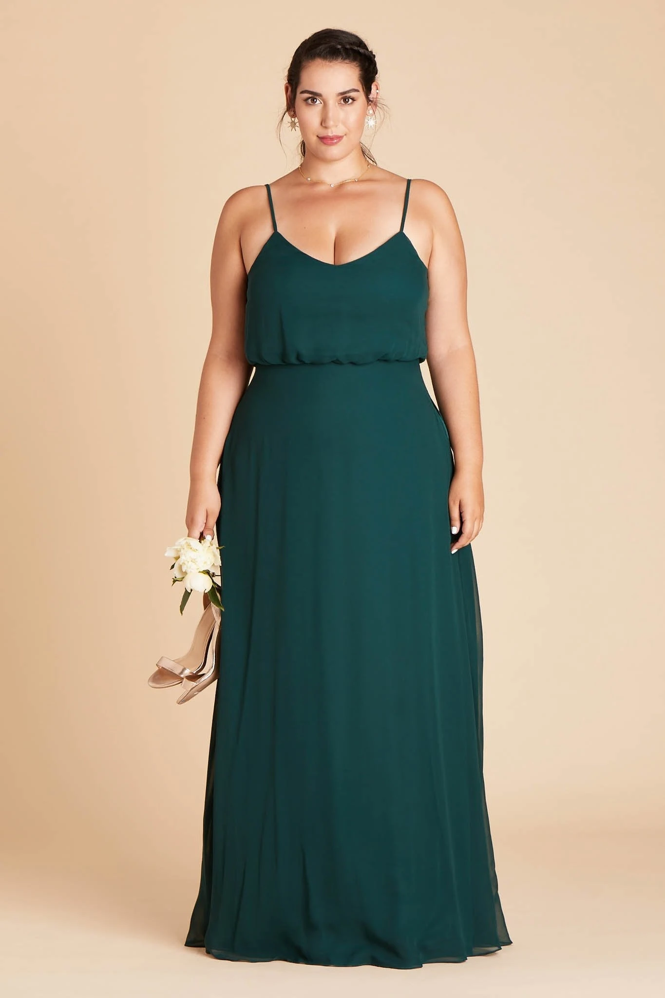 Gwennie Dress - Emerald - Image 18