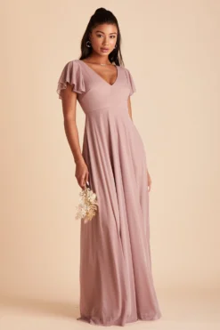 Hannah Dress - Mauve