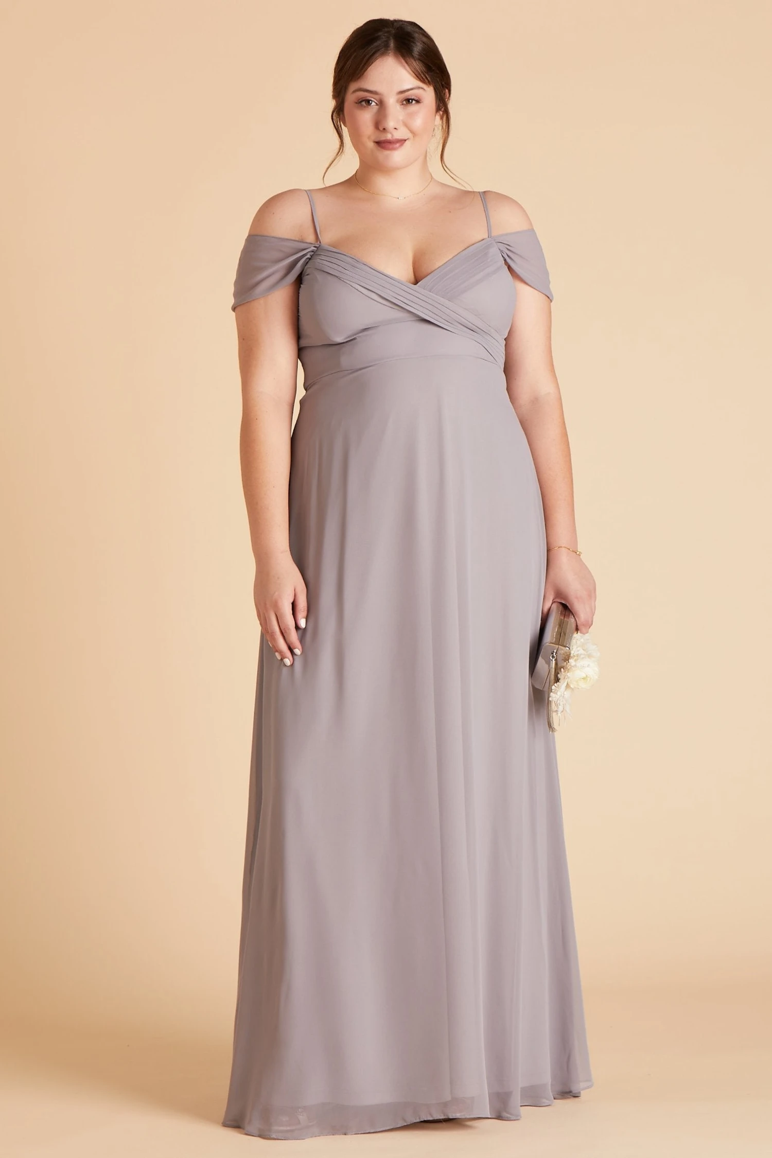 Spence Convertible Dress - Silver - Image 11