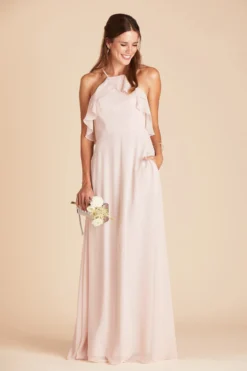Jules Dress - Pale Blush