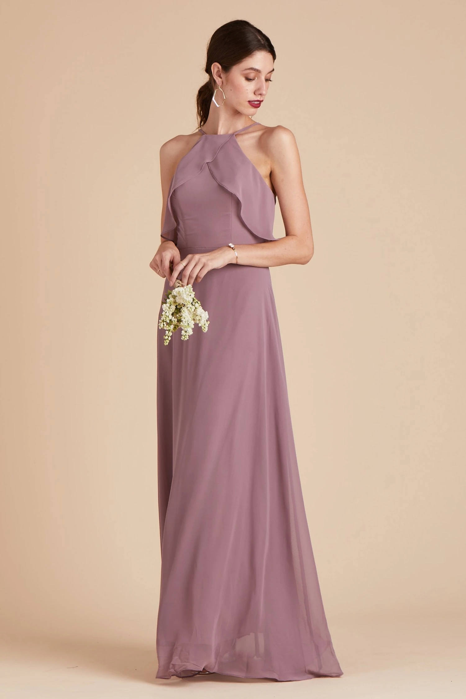 Jules Dress - Dark Mauve