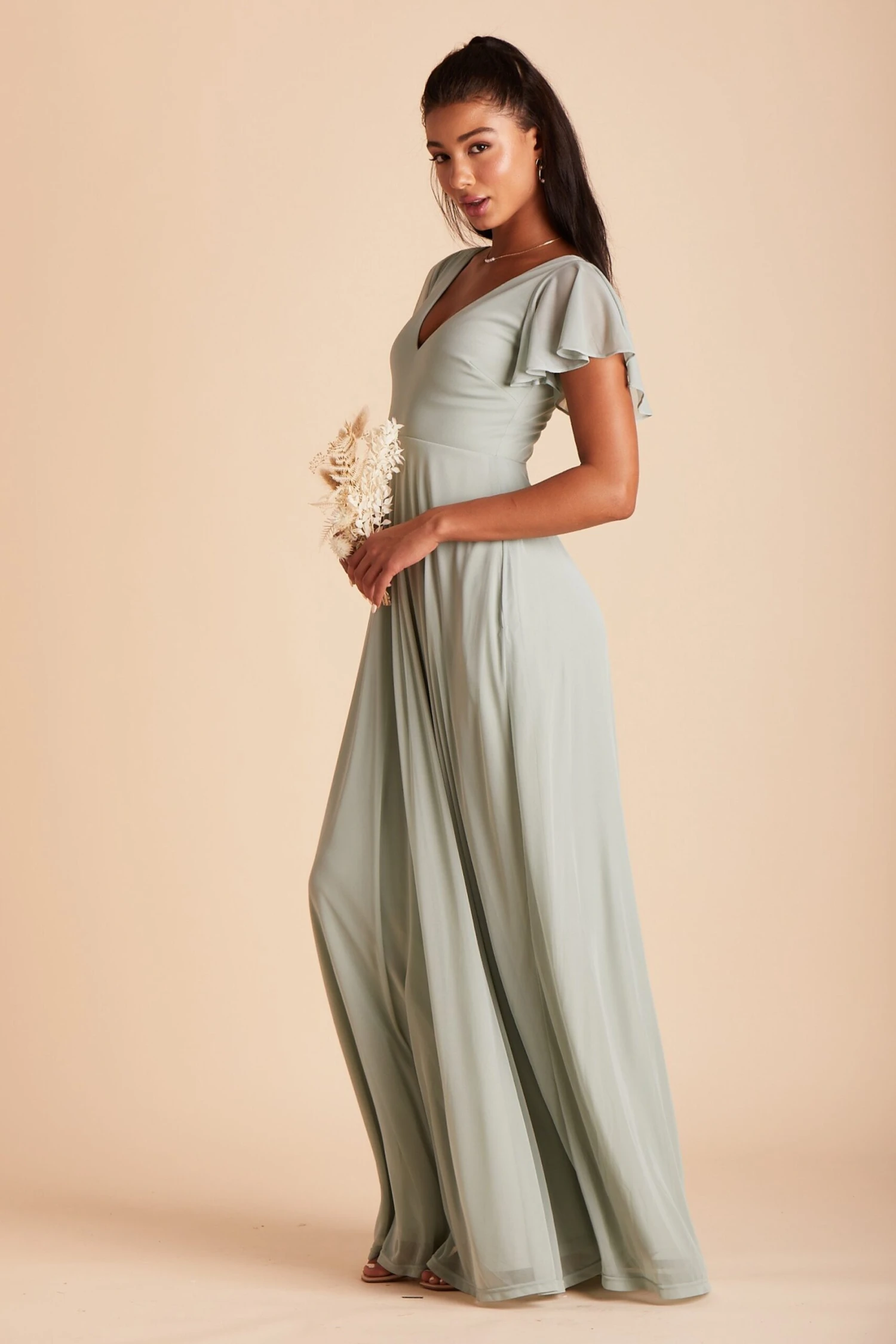 Hannah Dress - Sage - Image 9